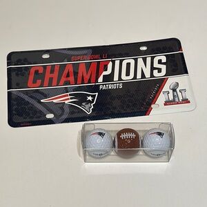 2 NEW NFL NEW ENGLAND PATRIOTS ITEMS